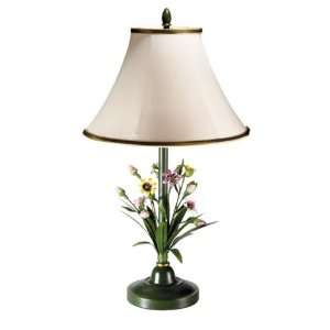  Pack of 2 Botanical Spring Flower Table Accent Lamps