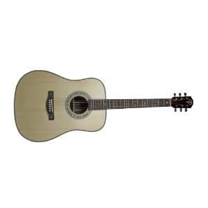  Teton Acoustic Steel String Guitar Dreadnaught Solid 