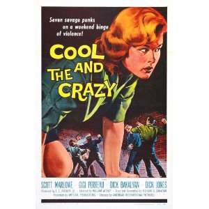 The Cool and the Crazy Poster Movie 27 x 40 Inches   69cm x 102cm 