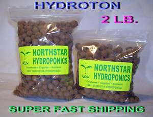 LB. HYDROTON EXPANDED CLAY PEBBLES FOR HYDROPONIC KIT GROW SYSTEMS W 