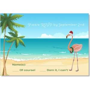  Tropical Holiday Response Cards