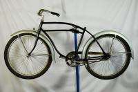 Vintage 1950s Montgomery Wards Hawthorne balloon tire bicycle bike 