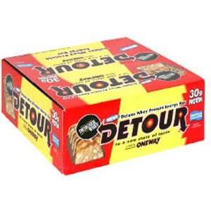 Detour Deluxe Whey Protein Energy Bar, Chocolate Peanut Butter, 12   3 