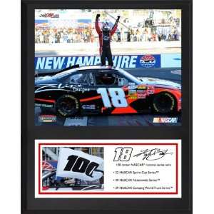   Sublimated 12x15 Plaque  Details NASCAR 100th Win
