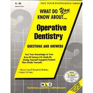  OPERATIVE DENTISTRY (Test Your Knowledge Series 