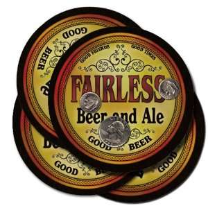  FAIRLESS Family Name Beer & Ale Coasters 