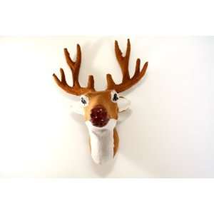  7 Inch Deer Head & 44 Hanging snowflake Christmas 