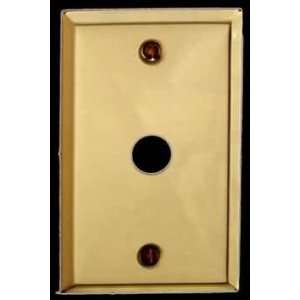   Brass, Solid Brass 5/8 in. ID Phone switch plate: Home Improvement