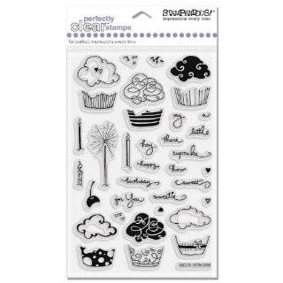  The Paper Company. St 93452, Coffee Cafe Clear Stamps 