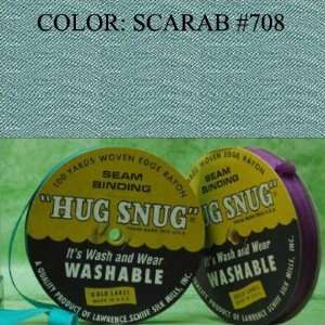   Seam Binding Hug Snug Ribbon Color Scarab #708 Arts, Crafts & Sewing