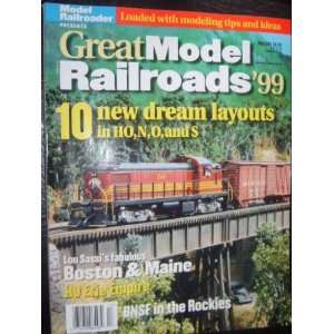 Great Model Railroads 1999 staff  Books
