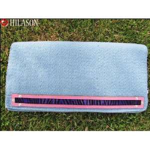 Hilason Western Saddle Pad Blanket Synthetic Fleece Base:  