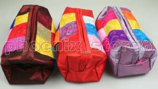 6pcs MIX COLOR TRADITION CHINESE HANDMADE SILK BAGS  