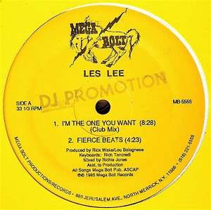 LES LEE   IM THE ONE YOU WANT 1985 Taylor Dayne PROMO  