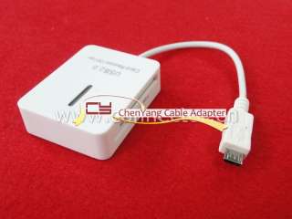 Micro USB CONNECTION KIT OTG Card Reader FOR SAMSUNG GALAXY S2 i9100 