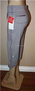 LULULEMON Relaxed Fit Crop II Size 8, 10 or 12 Light Grey (HMGM) NWT 