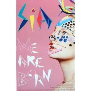  Sia   We Are Born   Mini Poster Print   11 x 17 