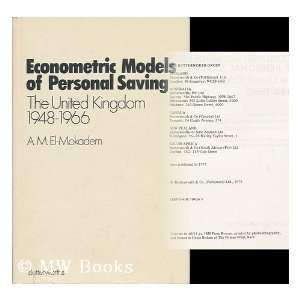  Econometric Models of Personal Saving: United Kingdom 