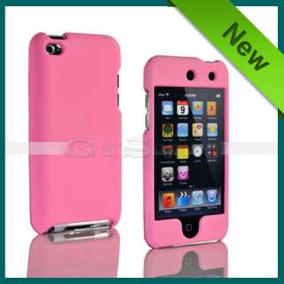  Pink HARD SKIN CASE COVER for Apple IPOD TOUCH 4 4TH GEN 4G Cheap Fast