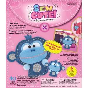    Westrim Sew Cute Craft Box Kit, Monkey: Arts, Crafts & Sewing