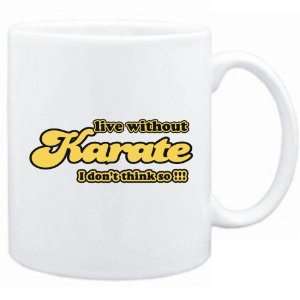   Karate  I Dont Think So  Retro  Mug Sports