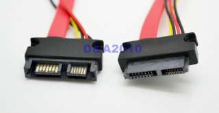   SATA Cable 13pin (7+6pin) male to Female extension Power combo cable