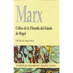   estado de Hegel (9788470309823) Angel Prior Olmos Karl Marx Books