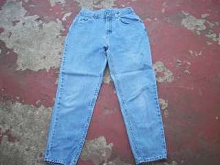 LEE Classic 5 Pocket Cotton Jeans 26X27 Short Womens 6P #1392  