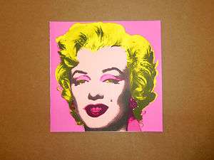 Original Andy Warhol Marilyn Monroe Castelli Invitation Unsigned 