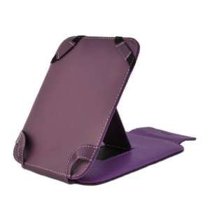  EveCase Purple Leather Stand Case for  New 