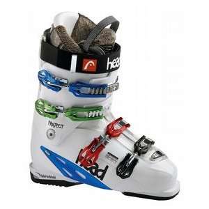 Head Edge Project Hf Ski Boots White/Blue:  Sports 