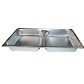 Winware 8 Qt Stainless Steel Chafer, Full Size Chafer:  