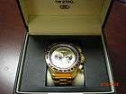 Vestal Men Cronograph Gold Plated 100 meter 10 ATM wrist watch