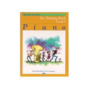  Alfreds Basic Piano Course: Ear Training Book 3: Musical 