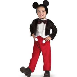  Mickey Mouse Deluxe Costume Child Toddler 3T 4T: Toys 