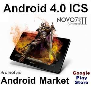 ainol NOVO7 Advanced II CPU A10 Android 4.0.3 Tablet 8G 1.2GHz 2 