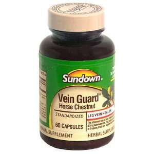  Sundown Vein Guard Horse Chestnut, Standardized, Capsules 