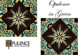 OPULENCE Kaleidoscope Quilt Blocks KIT Paula Nadelstern  