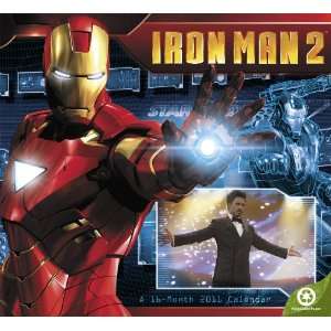  2011 Iron Man 2 Wall Calendar (9781423806554): Day Dream 
