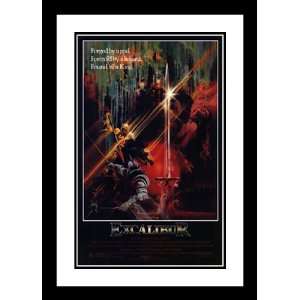 Excalibur 32x45 Framed and Double Matted Movie Poster   Style A   1981 