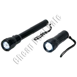Flashlight Laser Pointer LED 2pc Set Mag 3 Light Style  