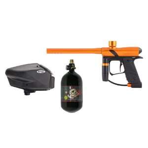  Dangerous Power E1 Paintball Gun Starter Pack   Orange 