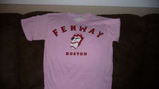 BOSTON RED SOX  ROLLING STONES FENWAY PARK CONCERT SHIRT SMALL  