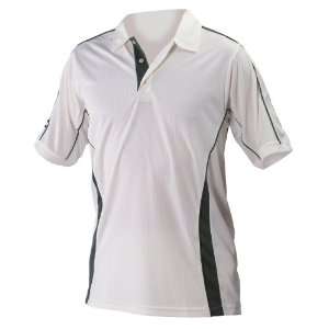 Players Cricket Shirt Youth Green Trim:  Sports & Outdoors