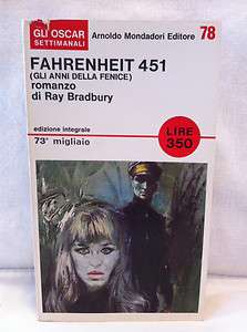   451 by Ray Bradbury **IN ITALIAN**SIGNED BY RAY**FIRST ED**  