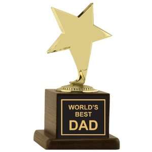  Worlds Best Dad Gold Star Award: Everything Else