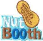 Girl/Boy NUT BOOTH Fun Patches GUIDE/SCOUTS/HOMESCHOOL  