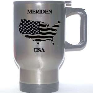  US Flag   Meriden, Connecticut (CT) Stainless Steel Mug 