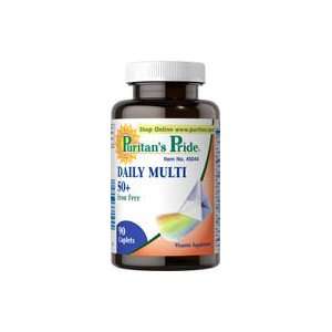  Daily Multi 50+ Iron Free 90 Caplets Health & Personal 