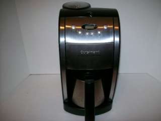 Cuisinart DGB 600BC Grind & Brew 10 Cup Coffee Maker Brushed Chrome 